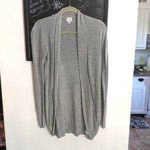 Light Grey Cardigan, Size S